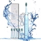 thumbnail image 5 of Cepillo de dientes eléctrico con 6 cabezales de cepillo y 5 modos - 45000/min, temporizador inteligente de 20 segundos, impermeable IPX7, recargable USB, batería de 180 días, 5 of 8