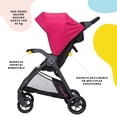 thumbnail image 2 of Carriola Sistema de viaje Safety 1st Smooth Ride fucsia, 2 of 10