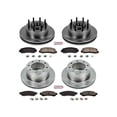 thumbnail image 3 of Power Stop Front and Rear Stock Replacement Brake Pad and Rotor Kit KOE5586, 3 of 8