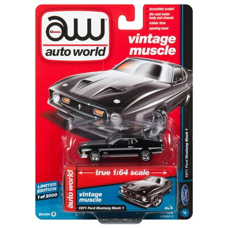 Auto World 1:64 Scale 1971 Ford Mustang Mach 1