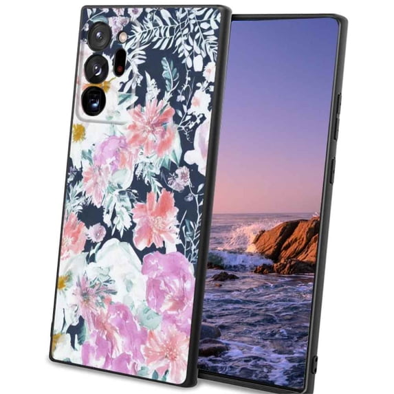 Compatible with Samsung Galaxy Note 20 Ultra 5G Phone Case, Floral-10 Case Men Women, Flexible Silicone Shockproof Case for Samsung Galaxy Note 20 Ultra 5G