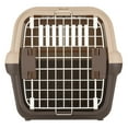 thumbnail image 4 of Richell Double Door Pet Carrier Size Medium in Brown, Travel Carrier for Dogs or Cats up to 17.6 lbs, 4 of 7
