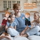 thumbnail image 4 of Juego de marionetas de mano de 6 piezas Marionetas de miembros de la familia de 30 cm Marionetas de mano de felpa suave para madres, padres, hijos, hijas y abuelos para contar cuentos, enseñar, preescolar, cosplay ER, 4 of 7