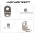 thumbnail image 4 of 20Pcs 20mm x 20mm x 16mm Corner Brace Joint Right Angle Bracket Fastener, 4 of 4