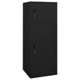 thumbnail image 1 of vidaXL Armoire à Selle Noire 53x53x140 cm Acier, 1 of 5