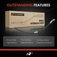 thumbnail image 6 of A-Premium Front Driver or Passenger Brake Hydraulic Hose Compatible with Nissan and Mercury Models - Quest 1999-2002, Villager 1999-2002, 3.3L - Replace# 462107B000, 6 of 8