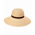 thumbnail image 2 of Bruno Magli Wide Brim Round Crown Straw Sun Hat, 2 of 3
