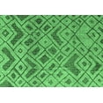 thumbnail image 1 of Ahgly Company Indoor Rectangle Abstract Emerald Green Modern Area Rugs, 3' x 5', 1 of 4