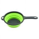 thumbnail image 5 of Paquete de 3 coladores de silicona plegables para cocina, colador plegable con asas, colador plegable que ahorra espacio para escurrir Pasta, 5 of 5