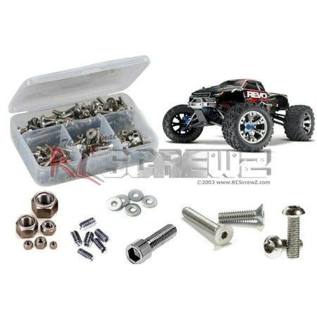 

RCScrewZ Traxxas Revo 3.3 (#53097) Stainless Steel Screw Kit - tra015