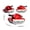 Red, variant on Alloy Tank Model with Display Case, Movable Turret and Barrel, Simulated Tracks, Military Vehicle Collectible Ornament, Gold