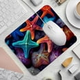 thumbnail image 2 of Starfish Printed Gaming Mousepad Desk Pad, Square 8.3x9.8 Inch Non-Slip Rubber Bottom Mouse Mat for Office and Gaming, 2 of 6