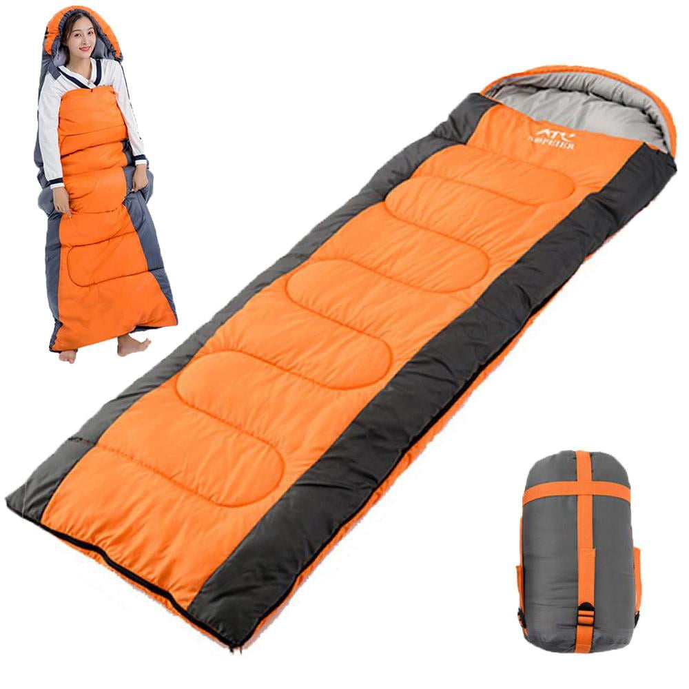 Sleeping Bags for Adults Camping Outdoor Travel ThreeSeason Warm and Cold Weather Lightweight