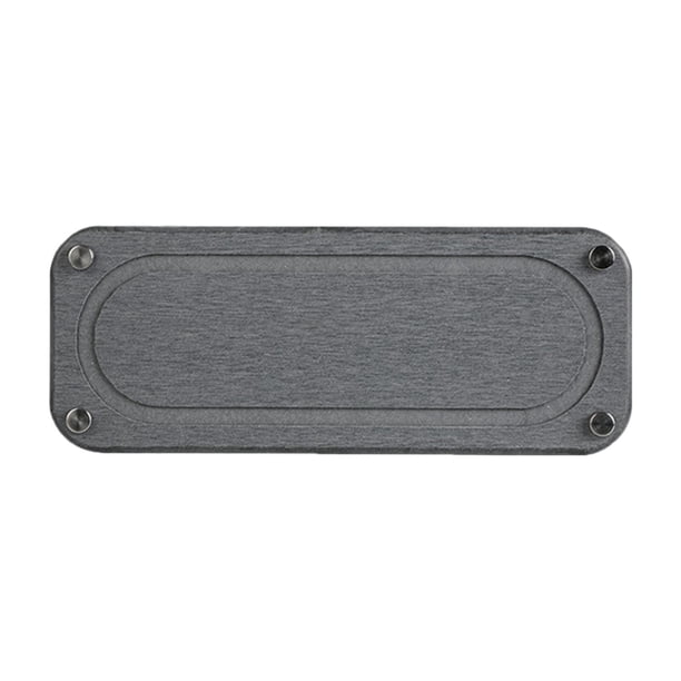 Posavasos de diatomita absorbente de agua, almohadilla de jabón para baño, pie de acero inoxidable óvalo gris oscuro