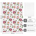 thumbnail image 2 of 2 Pcs Pioneer Flower Floral Print Pattern Kitchen Towels, Funny Microfiber Dish Towel Set, 18" X 26" Tea Towels, 2 of 6
