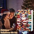 thumbnail image 4 of chaungfeng 2025 Christmas Advent Calendar, 24-Day Cartoon Dragons Theme Countdown Calendar Acrylic Nativity Pendants Set, Countdown to Christmas with Hanging Ornaments for Xmas Tree Decor, 4 of 5