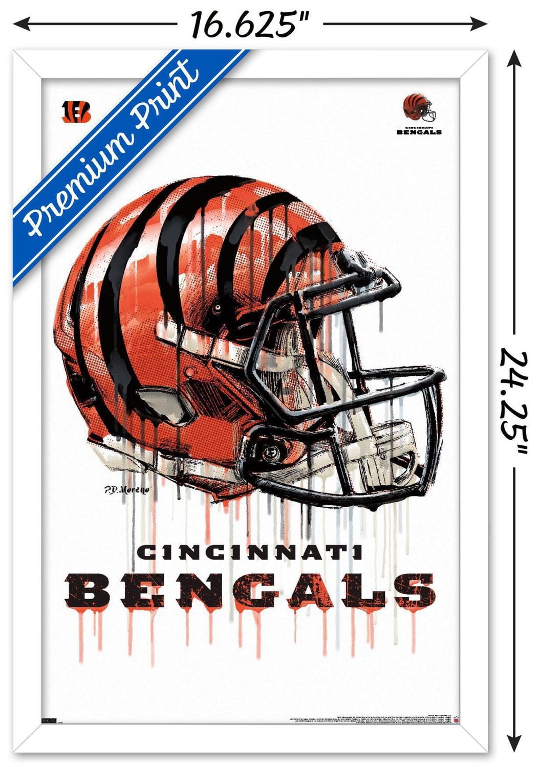 NFL Cincinnati Bengals - Casque anti-goutte 20