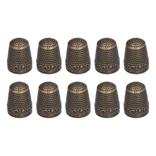 Dedales De Costura Protector De Dedos De Dedal Uso Sencillo Y Práctico Para El Hogar ANGGREK Arte y Manualidades