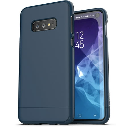 Encased Slim Galaxy S10e Case (2019 Slimshield Series) Ultra Thin Protective Armor Grip Phone Cover For Samsung Galaxy S10 E - Navy