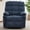 Blue, variant on AENKYO 360° Swivel Recliner with Massage & Heat, Adjustable Rocking Chair with Side Pockets, Black