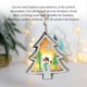thumbnail image 4 of Bewildely Decoración de árbol de Navidad, colgante de Navidad alimentado por batería, diseño de escena, accesorio de adorno colgante, accesorios Kits de decoración para fiestas árbol de Navidad Bewildely HA068050-01, 4 of 6