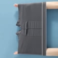 thumbnail image 3 of zeranth Men Boxers Soft Breathable U Convex Mid Waist Stretchy Moisture-wicking Elastic Waist Quick Dry Anti-septic Men Underpants Underwear, 3 of 7