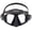 Black/Tinted Lens, variant on Tidal Mask Aluma Pro with Advanced Anti-Fog Technology - for Scuba Diving, Snorkeling, and Freediving. Ultra Low Volume Tempered Glass Lens. Anti Fog Scuba mask for Adults -Black/Clear Lens.
