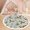 Color 2, variant on Washable Non Slip 4ft Round Rug, Serene Sunset Landscape Gentle Reflections Circle Area Rugs with Tassels Carpet for Nursery Bedroom Living Room Playroom Tent rug Tent Castle
