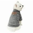 thumbnail image 2 of Dog Sweaters for Small Dogs Fall Winter Dog Clothes Female Fleece Puppy Sweaters Warm Thick Outfit Pet Small Dog Sweater for Boy Girl Dogs - Gray, XXL, 2 of 9