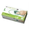 Medline 6MDS195176 Aloetouch 3g Synthetic Exam Gloves - Ca Only, Green, Large, 100/box