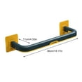 thumbnail image 2 of Harpily Organizer Rack Towel Bar Single Towel Rack Towel Holder For Kitchen Bathroom Laundry Room NonDrilling Wall Mounted Hanging Towel Holder Towel Organizer, 2 of 3