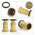 thumbnail image 4 of 1-1/2 Inch Brass Fire Hose Nozzle, 100 PSI, 75 GPM, Jet Fog Spray, NPSH/NPT Connection, 4 of 5