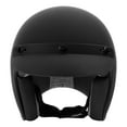 TCMT 3/4 Open Face Helmet with Removable Visor Motorcycle Scooter