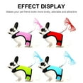 thumbnail image 2 of Shisuyan Vest Harness with Leash Rose Red Mesh Cloth 4Set, 2 of 9