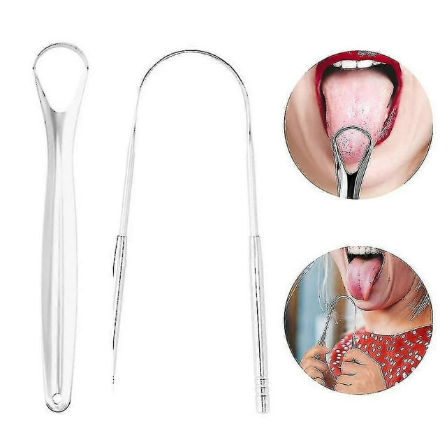 2pcs Scr Set Less Steel Mouth Dental Care Tool
