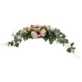 thumbnail image 4 of de flores de peonía artificial rosa - 30 pulgadas de flores artificiales Hermosa de flores para principal, champán, 4 of 9