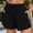 Black, variant on TAGOLD Womens Summer Pants,Women's Lightweight Shorts Casual Short Short Pants Elastic Waist Drawstring Comfy Shorts