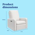 thumbnail image 2 of ccca Teddi Fauteuil Inclinable Pivotant, 2 of 18