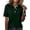 7# Dark Green, variant on Polo Shirts Womens Short Sleeve V Neck Business Casual Tops Golf Collared 3 Buttons Summer Work Blouse Light Blue S