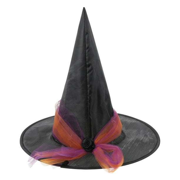 Halloween brujas sombrero decorativo sombrero de bruja cosplay sombrero de bruja de bruja sombrero de bruja