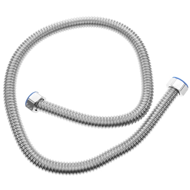 KAKOWELY Manguera metálica flexible para aire acondicionado, tubo corrugado de alta presión (3/4 de pulgada)