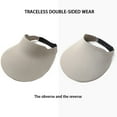 thumbnail image 4 of Sun Visors for Women Wide Brim Summer UV Protection Foldable Sun Hat UPF 50+ Beach Cap, 4 of 9