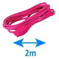 thumbnail image 3 of Extensión Eléctrica Trenzada, Color Rosa, 16 AWG, 2 m IUSA 620043, 3 of 3
