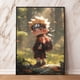 thumbnail image 3 of Póster de Naruto, periféricos de anime, mural, pintura en lienzo, decoración, figura de dibujos animados, imagen, arte de pared, decoración de habitación de niños, sin marco, 3 of 5