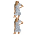 thumbnail image 2 of Sonducket Vestidos con cuello en V para mujer sexy para diario Vestido con estampado floral Type8 NO8, 2 of 6
