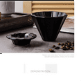 thumbnail image 1 of Pour over Coffee Maker Set Vintage Ceramic Pour over Coffee Dripper Set Coffee Filters,for Home Cafe Restaurant Camping, 1 of 5