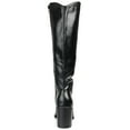 thumbnail image 4 of Journee Womens Daria Wide Calf Stacked Heel Knee High Boots, 4 of 10