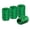 Green, variant on Valve Stem Caps 4 Packs Screw-On Aluminum Alloy Tire Valve Stem Caps Dustproof Tire Caps Heavy-Duty Universal Hexagon Tire Air Caps(Black)