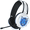 White, variant on Ecomoment Gaming Headset for PC, PS5, Xbox Series X/S, Xbox One, Switch, MAC, Xbox Headset with Noise Canceling Microphone, Wired Over-Ear Gaming Headphones with RGB Light&Bass Surround