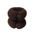 thumbnail image 1 of Vogacara Herramienta de rollo para mujer, anillo para el cabello, portátil, reutilizable, absorbente, elegante, para hacer moños, accesorios para el Cuidado del cabello Café Vogacara CE012400-02B, 1 of 6